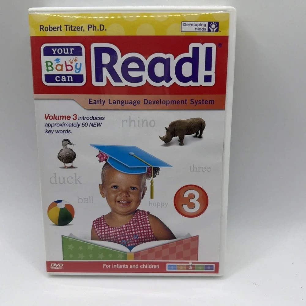 Your Baby Can Read DVD Lot  Of 5 Your Child Can Read Set Early Learning Titzer